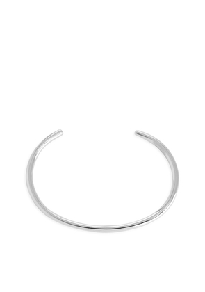 Sterling Silver Cuff Bracelet - Grey