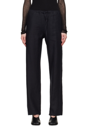 Gabriela Coll Garments Black No.198 Trousers