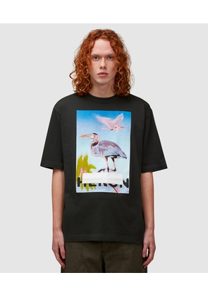 Censored heron t-shirt