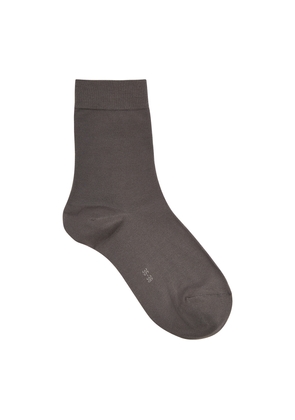 Falke Cotton Touch Cotton-blend Socks - Charcoal - 35/38