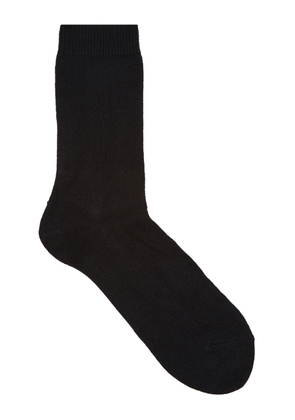 Falke Cosy Wool-blend Socks - Black