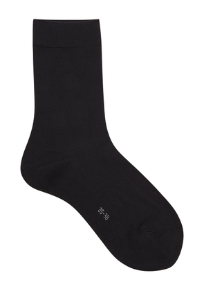 Falke Cotton Touch Cotton-blend Socks - Black - 39-42