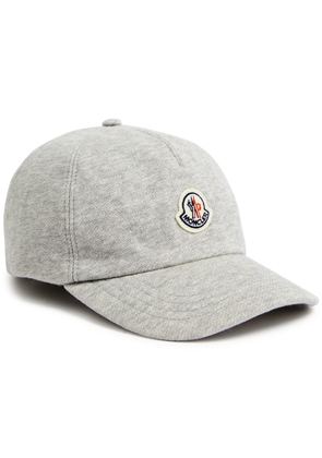 Moncler Logo Cotton cap - Grey