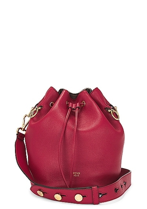 fendi Fendi Mon Tresor Bucket Bag in Red - Red. Size all.