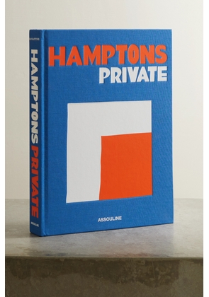 Assouline - Hamptons Private By Dan Rattiner Hardcover Book - Blue - One size
