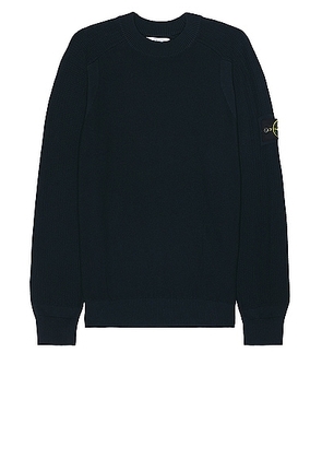 Stone Island Sweater in Navy Blue - Blue. Size L (also in M, S).