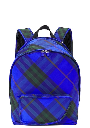 Burberry Shield Backpack in Knight - Blue. Size all.
