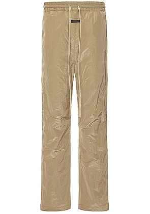 Fear of God Wrinkled Polyester Forum Pant in Dune - Brown. Size L (also in M, S, XL/1X).