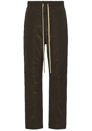 Fear of God Wrinkled Polyester Forum Pant in Mocha - Brown. Size L (also in M, S).