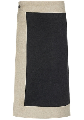 Fear of God Blanket Wrap in Melange Charcoal - Grey. Size L (also in ).