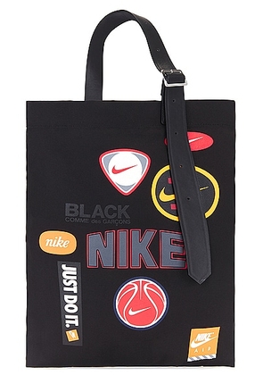 COMME des GARCONS BLACK x Nike Tote in Black - Black. Size all.