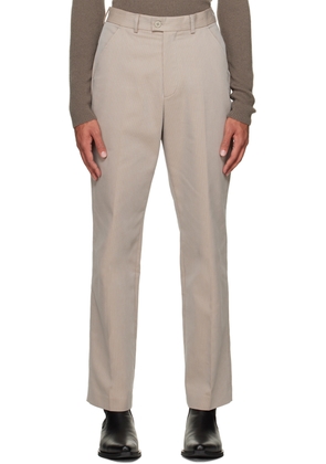 OUR LEGACY Taupe Darien Trousers