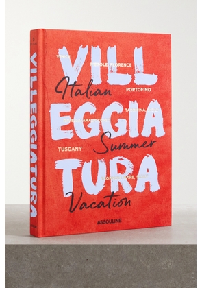 Assouline - Villeggiatura: Italian Summer Vacation By Cesare Cunaccia Hardcover Book - Orange - One size
