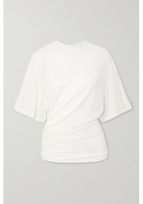 Christopher Esber - Crepe T-shirt - White - UK 4,UK 6,UK 8,UK 10,UK 12,UK 14