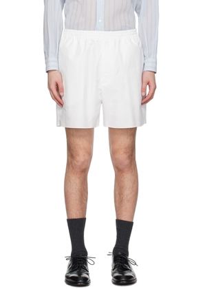 AURALEE White Vent Shorts