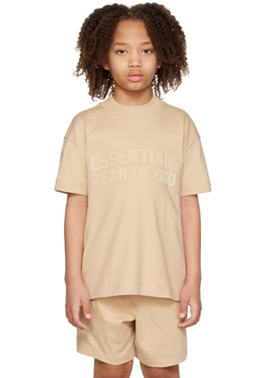 Fear of God ESSENTIALS SSENSE Exclusive Kids Beige T-Shirt