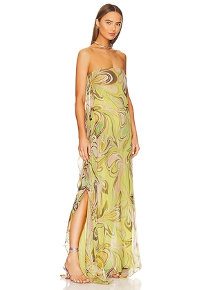 Alexis Cami Gown in Green. Size XS.