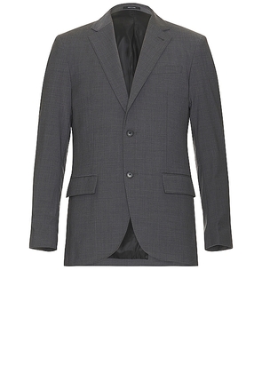 Club Monaco Travel Suit Blazer in Grey. Size 40, 42.