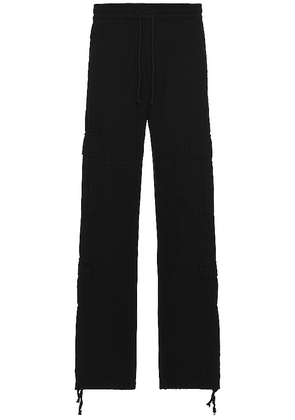 Guess Originals Elastic Cargo Pant in Black. Size M, S, XL/1X.