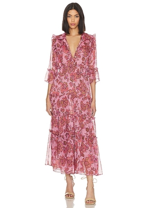 MISA Los Angeles Pamelina Dress in Pink. Size XS.