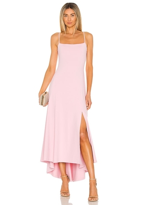 Susana Monaco Thin Strap Maxi Dress in Blush. Size XS.