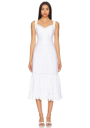 PAIGE Pallas Dress in White. Size 00, 10, 12, 14, 2, 4, 6, 8.