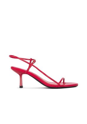 Jeffrey Campbell Gallery Sandal in Red. Size 6, 9.5.