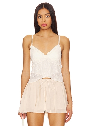 superdown Bianca Top in Ivory. Size S.