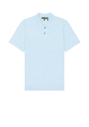 Theory Goris Sweater Polo in Blue. Size M, S, XL.