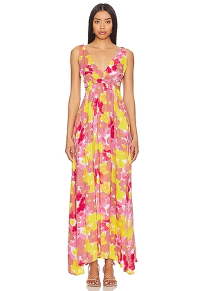 Tiare Hawaii Hope Maxi Dress in Pink. Size S/M.