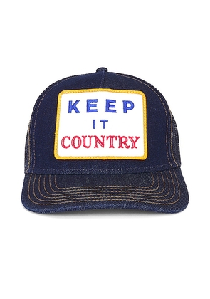 Friday Feelin Keep It Country Hat in Blue.
