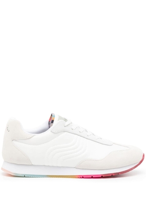 Paul Smith Domino swirl-embroidered sneakers - White