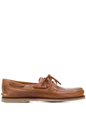 Timberland lace-up boat shoes - Brown