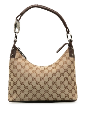Gucci Pre-Owned 2000-2015 GG canvas zipped handbag - Brown