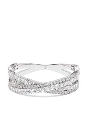 Swarovski Hyperbola cuff bracelet - White