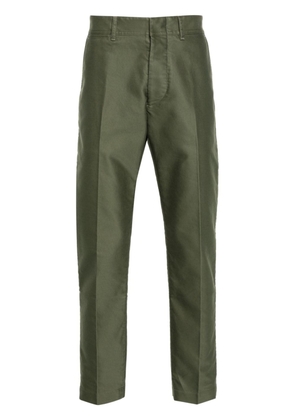 TOM FORD twill cotton trousers - Green
