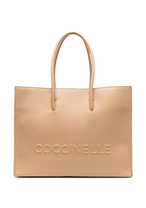 Coccinelle medium Myrtha Maxi tote bag - Neutrals