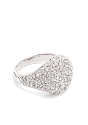 Swarovski Meteora crystal-embellished ring - Silver
