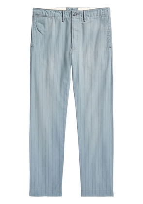 Ralph Lauren RRL pinstriped cotton trousers - Blue