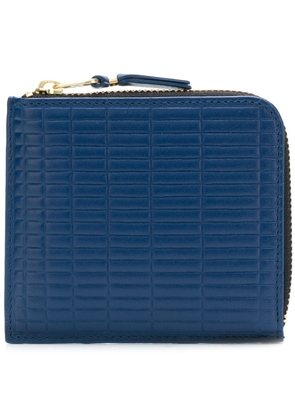 Comme Des Garçons Wallet all-around zipped wallet - Blue