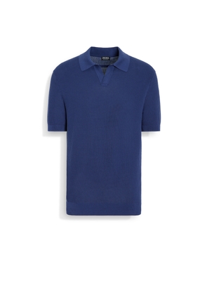 Utility Blue Premium Cotton Polo Shirt
