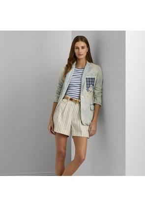 Striped Pleated Short