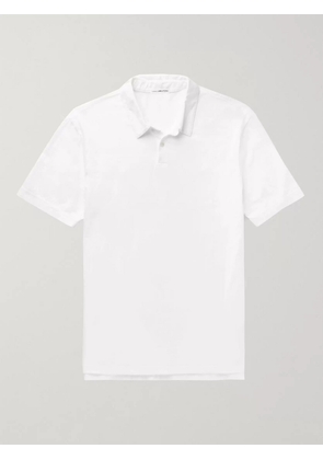 James Perse - Supima Cotton-Jersey Polo Shirt - Men - White - 1