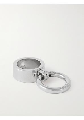 Balenciaga - Utility 2.0 Silver-Tone Ring - Men - Silver - 54
