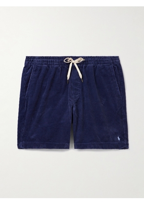 Polo Ralph Lauren - Prepster Straight-Leg Cotton-Corduroy Drawstring Shorts - Men - Blue - XS