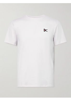 DISTRICT VISION - Logo-Print Stretch-Jersey Running T-Shirt - Men - White - S