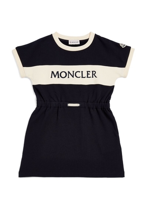 Moncler Enfant Cotton Logo Dress (4-6 Years)