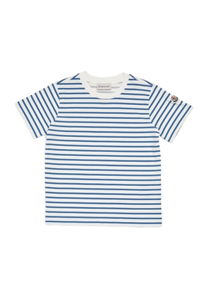 Moncler Enfant Cotton Striped T-Shirt (4-6 Years)