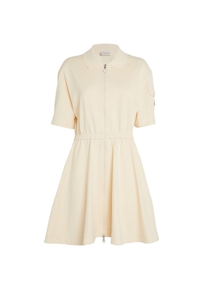 Moncler Cotton Polo Mini Dress