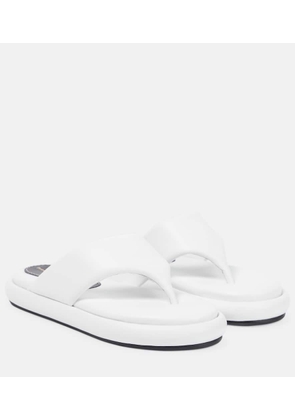Proenza Schouler Pipe leather thong sandals